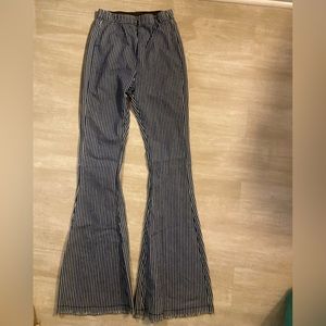 Altar’d State 70s flared stripe jeans